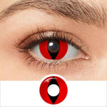 Red Cat Eye Contact Lenses